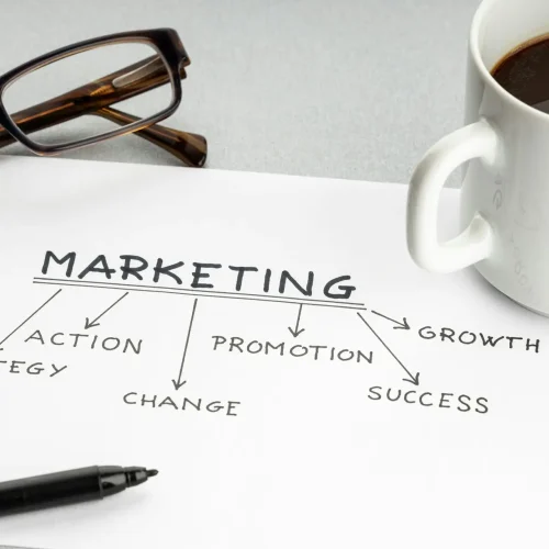 Strategy Marketing concept